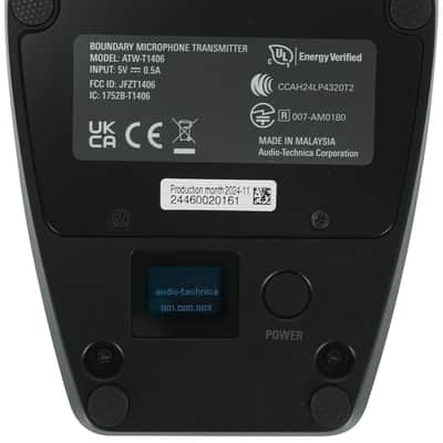 Audio-Technica ATW-1426 Digital Wireless Microphone Receiver+(2) Boundary Mics image 5