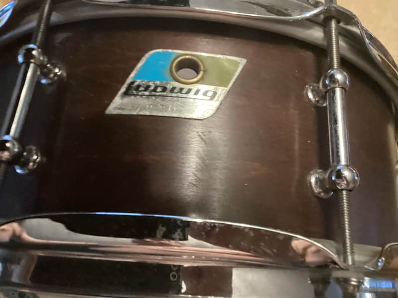Ludwig  stained  snare 13 inch image 1