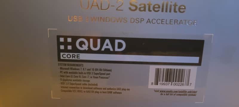 Universal Audio Usb Quad core Accelerator - Great image 1