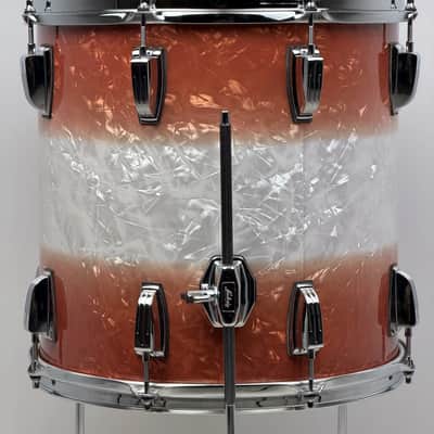 Ludwig 20/12/14/16" Classic Maple Two-Downbeat Outfit - Exclusive Fire Burst Pearl image 14