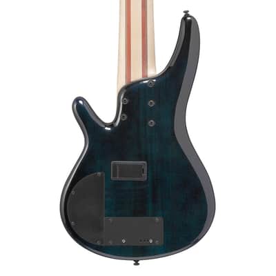Used Ibanez SRAS7CBS SR 7-Str Electric Bass w/Case - Cosmic Blue Starburst image 7