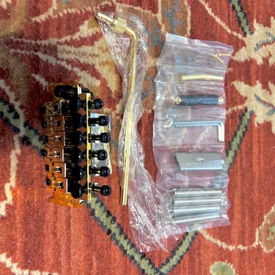 Floyd Rose FRTS3000 Special Series Tremolo Kit with R2 Locking Nut 2010s - Gold image 5