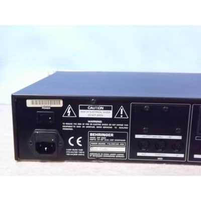 Behringer Ultra-Curve DSP8000 Digital 24-Bit Dual DSP Mainframe Equalizer / Processor 1990s - Silver image 6
