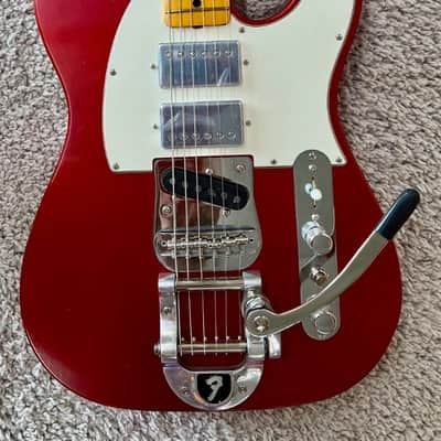 Mint Fender Stories Collection Mike Campbell Red Dog Telecaster, Maple, Red Dog Red image 5