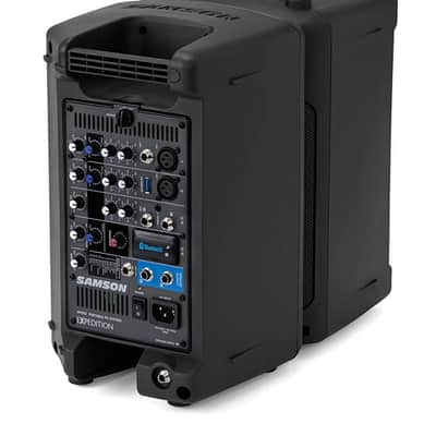 Samson Expedition XP300 300-Watt 6″ Portable PA Stereo 2-Way Monitors with Removable 6-Channel Mixer & Bluetooth image 3