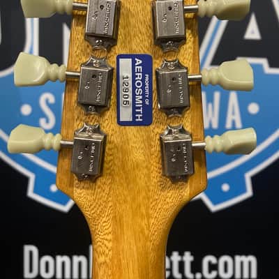 Hamer Brad Whitford’s Aerosmith, Korina Jr. Authenticated (#79) 1997 Korina image 19