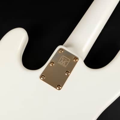 2012 Ernie Ball Music Man PDN Classic StingRay 4 - Gilded White | USA Limited Edition 1 / 200 Bass 4-String Matching Headstock & Neck Gold Hardware Active / Passive | OHSC image 22