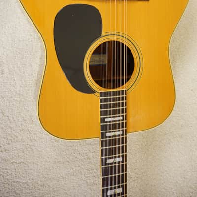 Vintage 1970s Kansas B-280 12-String Dreadnought Suzuki Violin Japan w/ Hard Case image 6