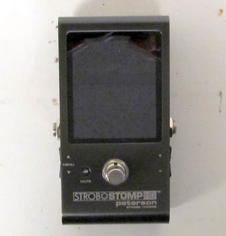 Used Peterson StroboStomp HD Model SSHD-1 High Definition Strobe Tuner Pedal VGC image 1