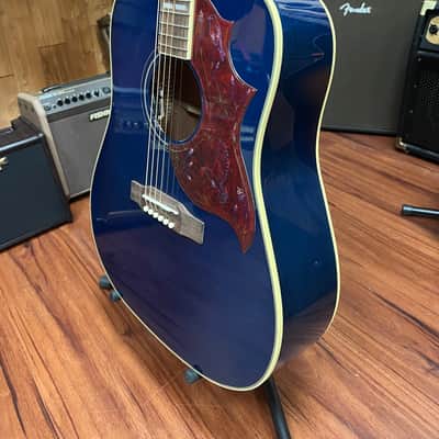 Epiphone Miranda Lambert Signature Bluebird Acoustic Electric Guitar- Bluebonnet w/Hard case. New! image 6