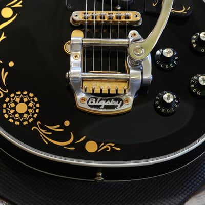2021 Gibson Custom Shop TelePaul Custom w/ Bigsby Limited Mod Electric Guitar Black Ebony + HSC image 5