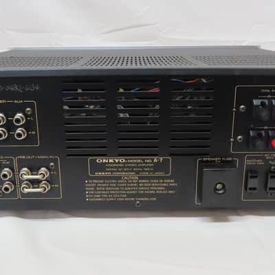 Vintage Onkyo A-7 Stereo Integrated Amplifier - 68 Watts Per Channel Amp image 6