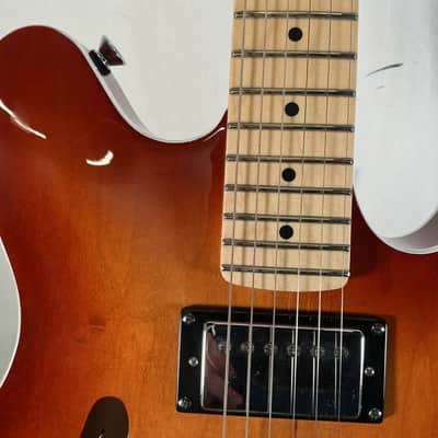 Squier Affinity Starcaster Deluxe 2020s - Sienna Sunburst image 5