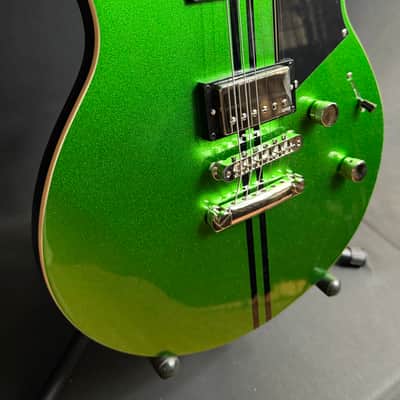 Yamaha RSS20 Revstar Standard Electric Guitar Flash Green Finish w/ Gig Bag (173) image 6