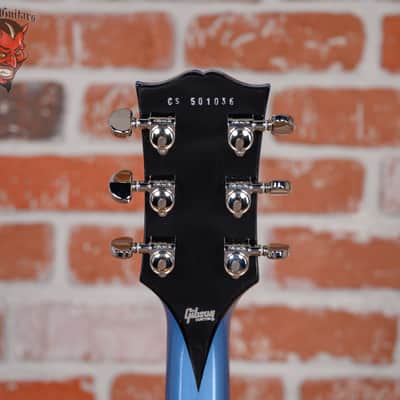 Gibson Custom Made to Measure Les Paul Custom Chambered Pelham Blue 2025 w/OHSC image 10