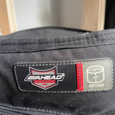 Ahead Armor 22" x 14" Bass Drum Case, AR1422, 2020s - Black image 8
