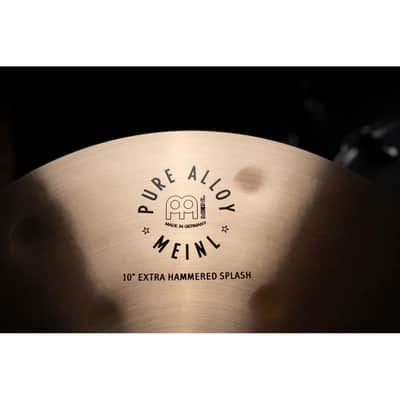Meinl Pure Alloy Extra Hammered Splash Cymbal 10" image 9