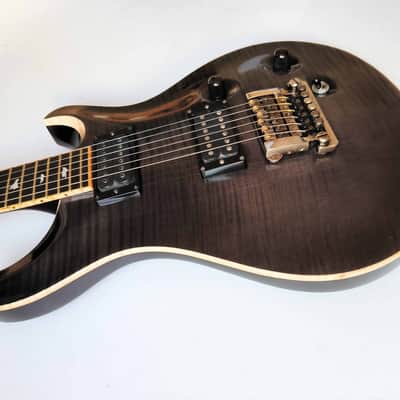 (made in Ukraine) Avaks Custom 22 inspired Double Cut '2009 Charcoal w/case image 8