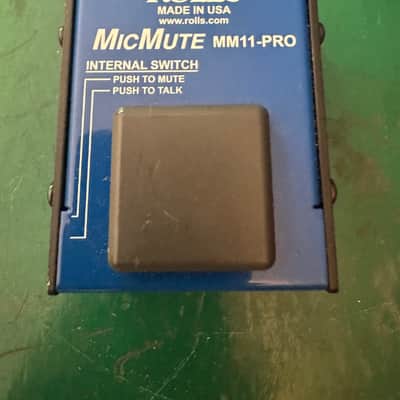Rolls MicMute MM-11 pro 2020 - Blue image 1