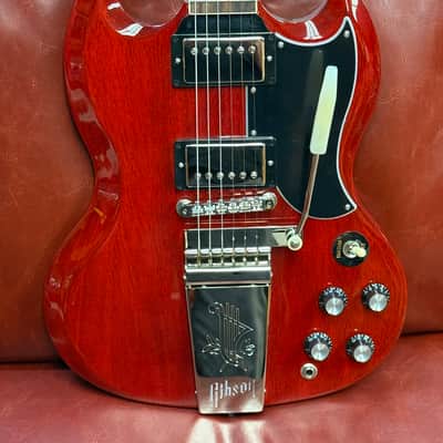 Gibson SG Standard '61 Maestro Vibrola Vintage Cherry New Unplayed Auth Dlr 6lbs15oz #257 image 2