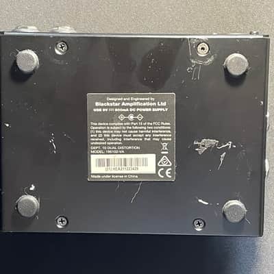 USED Blackstar Dept. 10 Dual Distortion 2021 - Black image 2