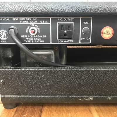 Randall Commander RB-120 Bass Head, Solid State image 9