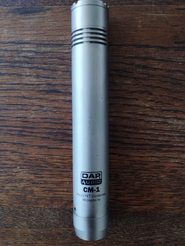 DAP AUDIO CM-1 Pencil FET Condenser Microphone - SILVER image 1