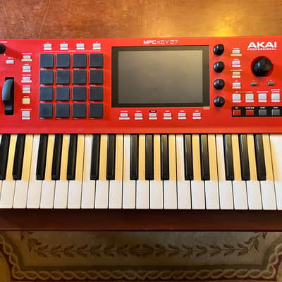 Akai MPC Key 37 Standalone Workstation Synthesizer 2024 - Present - Red image 1