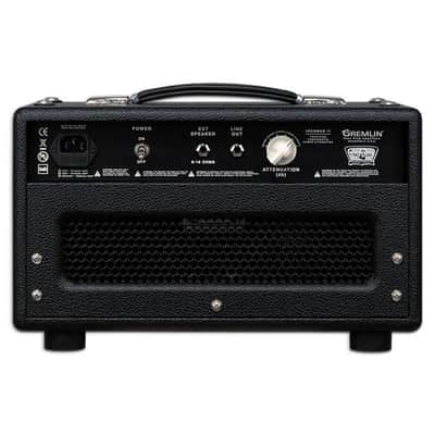 Tone King Gremlin 5W Hand-Wired Tube Head Built-In Attenuator Black image 2