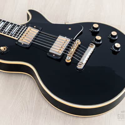 1973 Gibson Les Paul Custom Black Beauty Vintage Guitar w/ T Tops, Case image 9