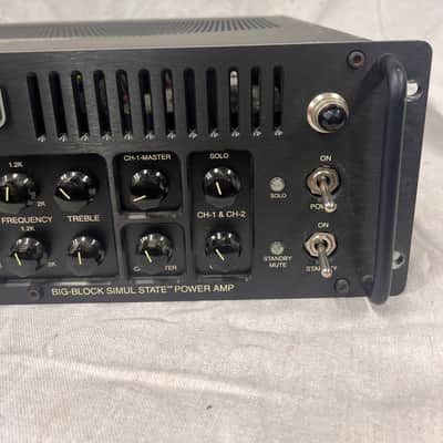 Mesa Boogie Big Block Titan V12 2-Channel 1200-Watt Bass Amp Head 2007 - 2011 - Black image 4