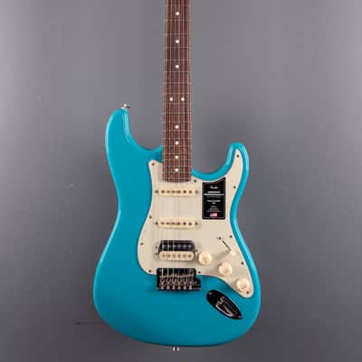 American Professional II Stratocaster HSS - Miami Blue w/Rosewood image 2
