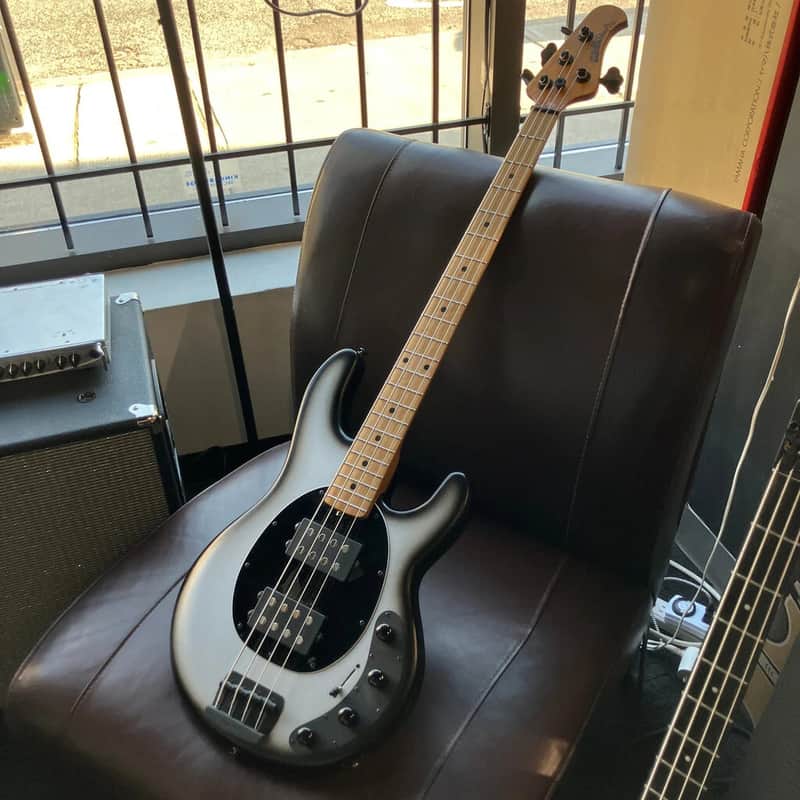 Ernie Ball Music Man Music Man StingRay Special HH - Black Rock w/Custom Mono Case  2025
