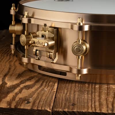 DW 4"x14" True-Cast Bronze Snare Drum image 5