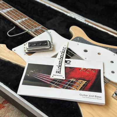 2021 Rickenbacker 4003 Bass - Maple Glo (Unfinished Fingerboard Model) image 13