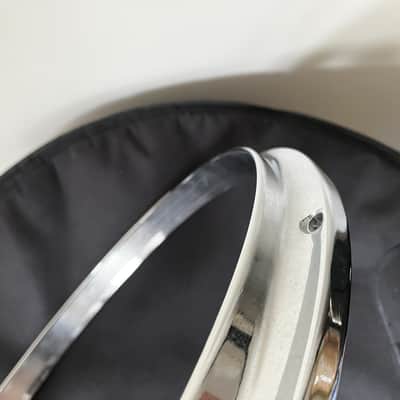 Ludwig 15" 8 Lug Twin Channel Diecast Hoop for Snare top - Chrome image 7