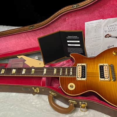 MINT! 2020 Gibson Custom Shop 1958 Les Paul Standard - Iced Tea Burst - Zebra Pick-Ups - Killer Flame Top! - Authorized Dealer - Only 8.1lbs!!! image 16