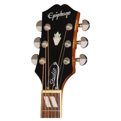 Epiphone Hummingbird Studio Acoustic Electric – Heritage Cherry Sunburst image 5