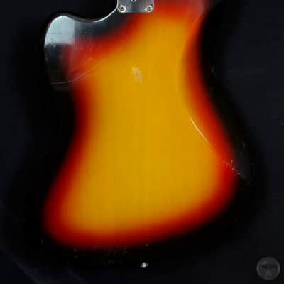 Fender Jazzmaster from 1966 in sunburst finish with original case image 4