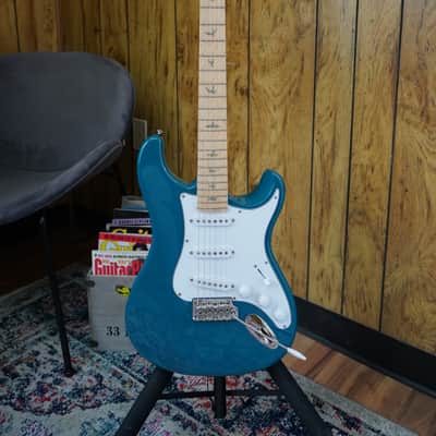 PRS SE Silver Sky Nylon Blue image 2