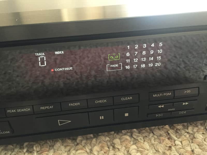 Very Rare Sony CDP-790 CD Player High End Audiophile Tested & Works Stereo image 1