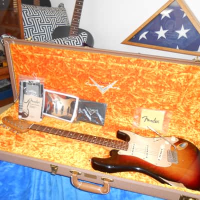 2008 Fender 60's Road Worn Stratocaster w/ Custom Shop Loretta Diaz (LD)hand wound Fat-60s image 1