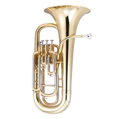 John Packer JP174IL In-Line 4-Valve Euphonium w/Case, Gold Lacquer image 3