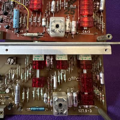Ultra-rare! Pair vintage RFT RFZ Filter.  Inductor based, highly musical passive 3-band EQ! Fully discrete, Top-Notch quality! Telefunken W395 competitor?! image 8