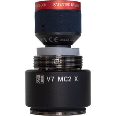 sE Electronics V7 MC2 X Supercardioid Dynamic Microphone Capsule for Sennheiser Wireless Handheld Transmitters (Black) image 3