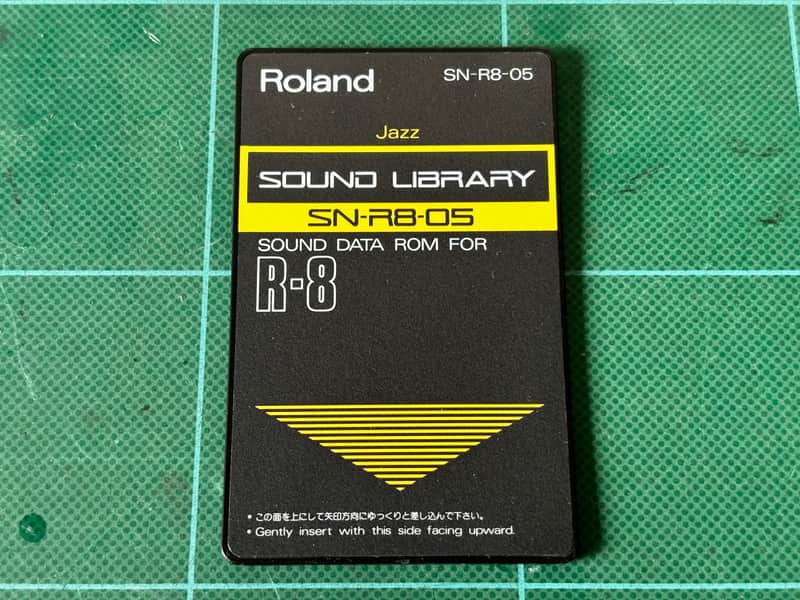 Roland SN-R8-05 JAZZ ROM CARD for ROLAND R8 R-8 MKⅡ image 1