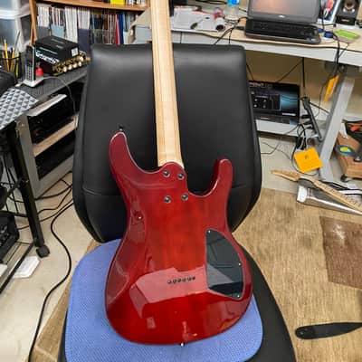 Left Handed Gstyle Beautiful Double cut away style Guitar with  Belcat Pickups  2020 Redis brown image 5