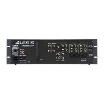 Alesis MultiMix 10 Wireless 10-Channel Rackmount Mixer w/Bluetooth + Gator XLR Cables image 3