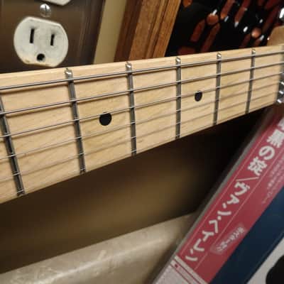 EVH Striped Series "Circles/See Ya" 2014--The OG --Titanium and Brass Hot Rodded- - Gloss Black/White image 7