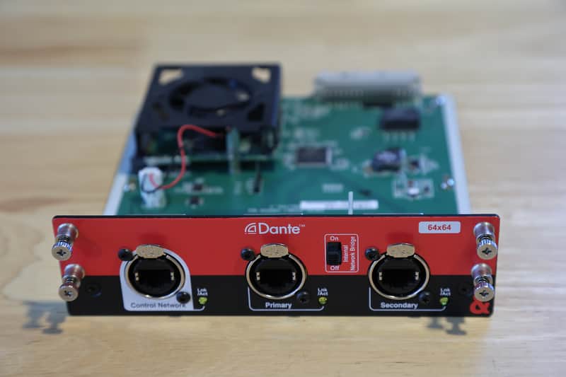 64-Channel Dante Card for Allen & Heath Avantis & D-Live image 1